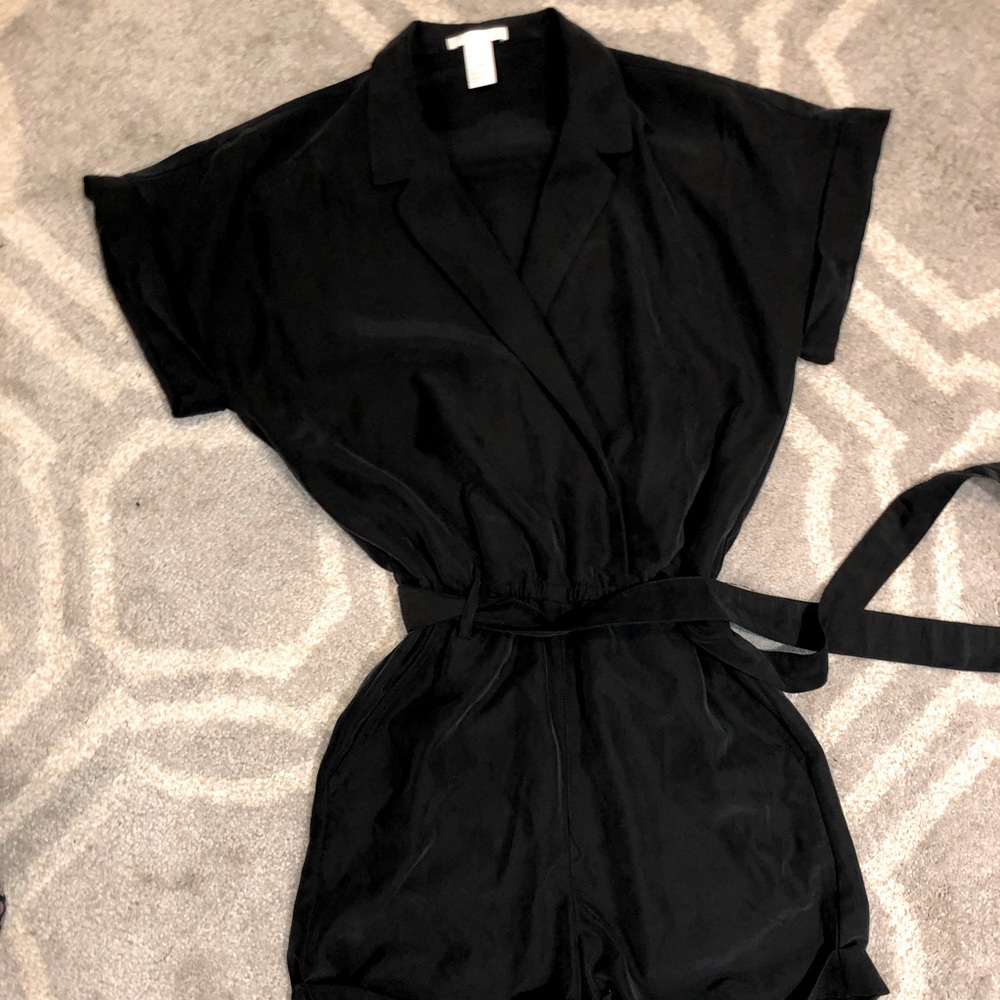 Navy romper